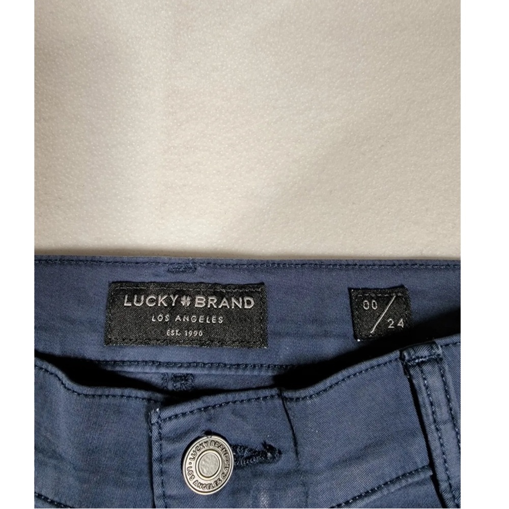 Lucky brand straight leg blue cargo pant